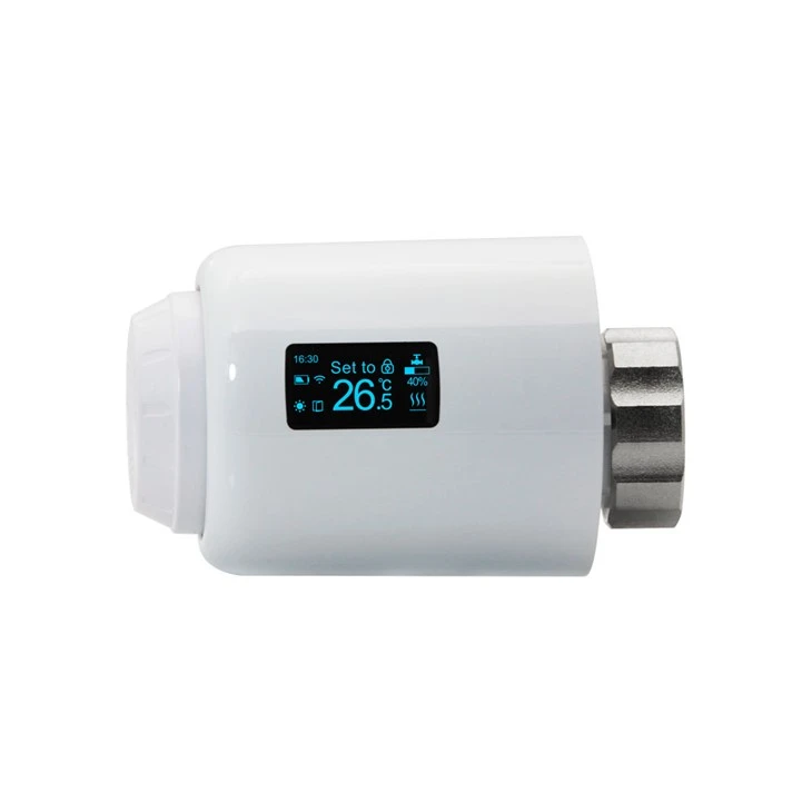 OLED Screen Display Wi-Fi Radiator Actuator TRV-604