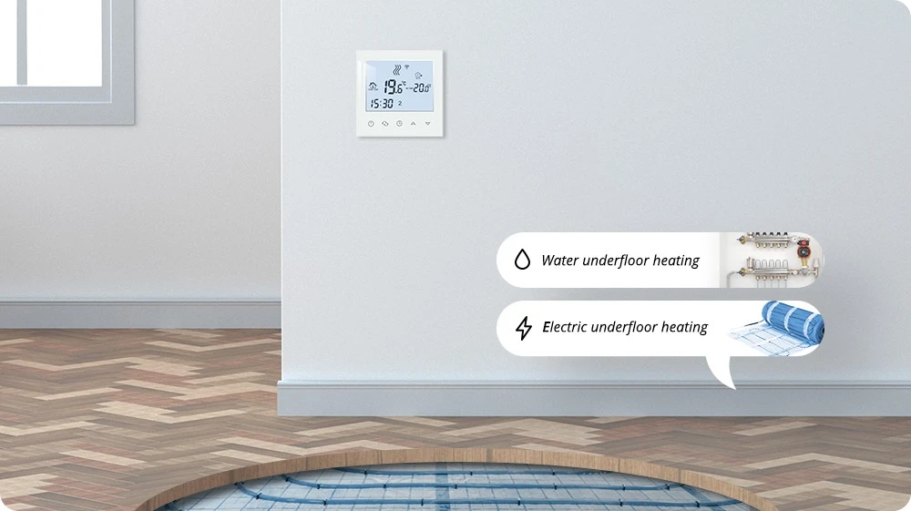 White Underfloor Heating Thermostat White Underfloor Heating Thermostat